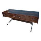 TV cabinet with rosewood drawers