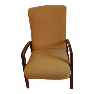 fauteuil vintage en tissu