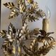 Florentine foliage applique from the 1960s.