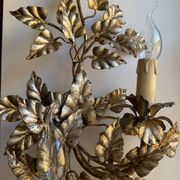 Applique florentine feuillage années 60