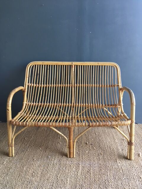 Seat rattan 2 seater