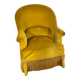 Toad armchair style Napoleon III Mustard