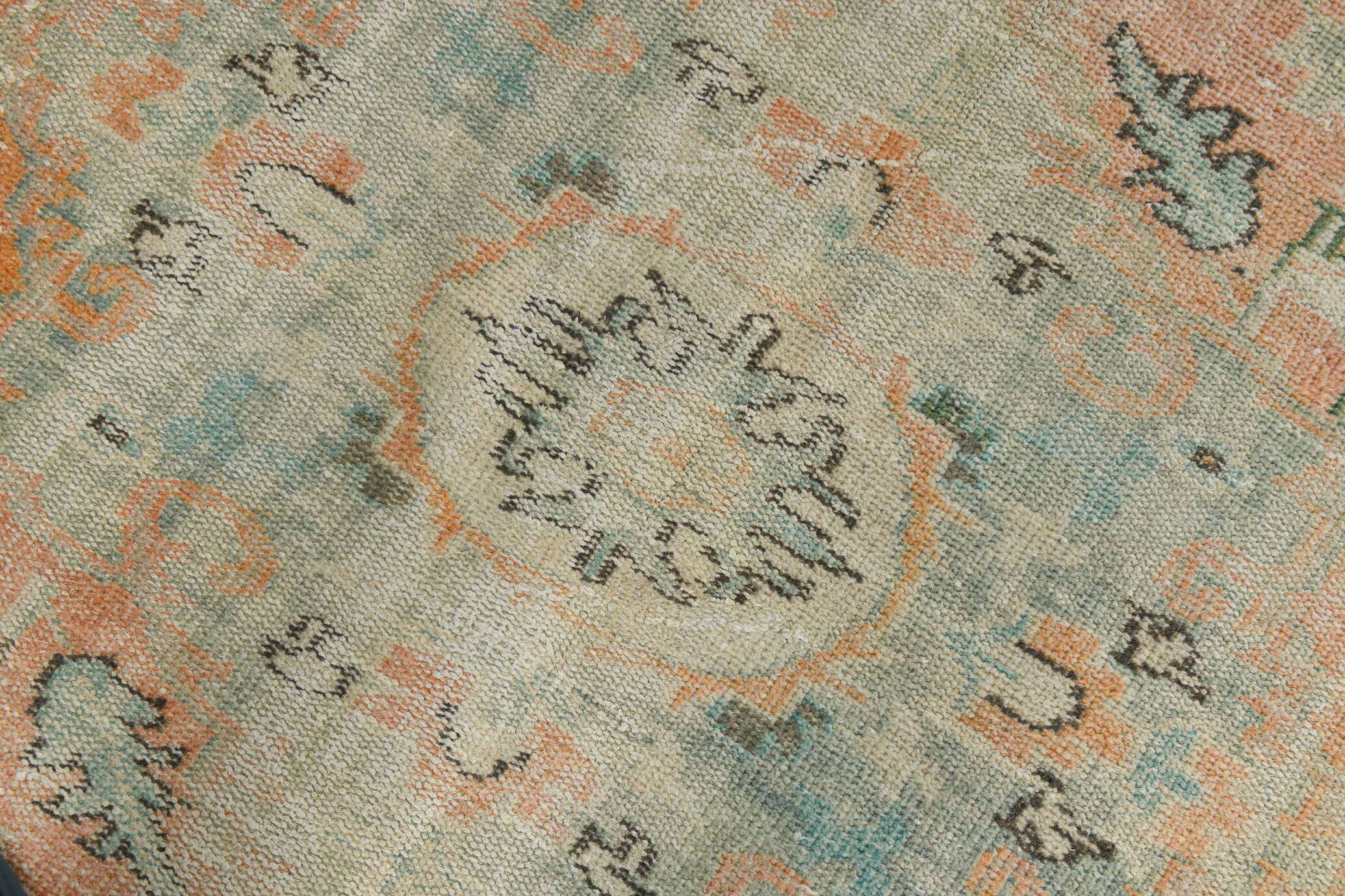 6x9 Modern Midcentury Vintage Rug, 186x287Cm