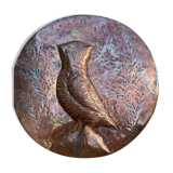 Copper mold used as decoration