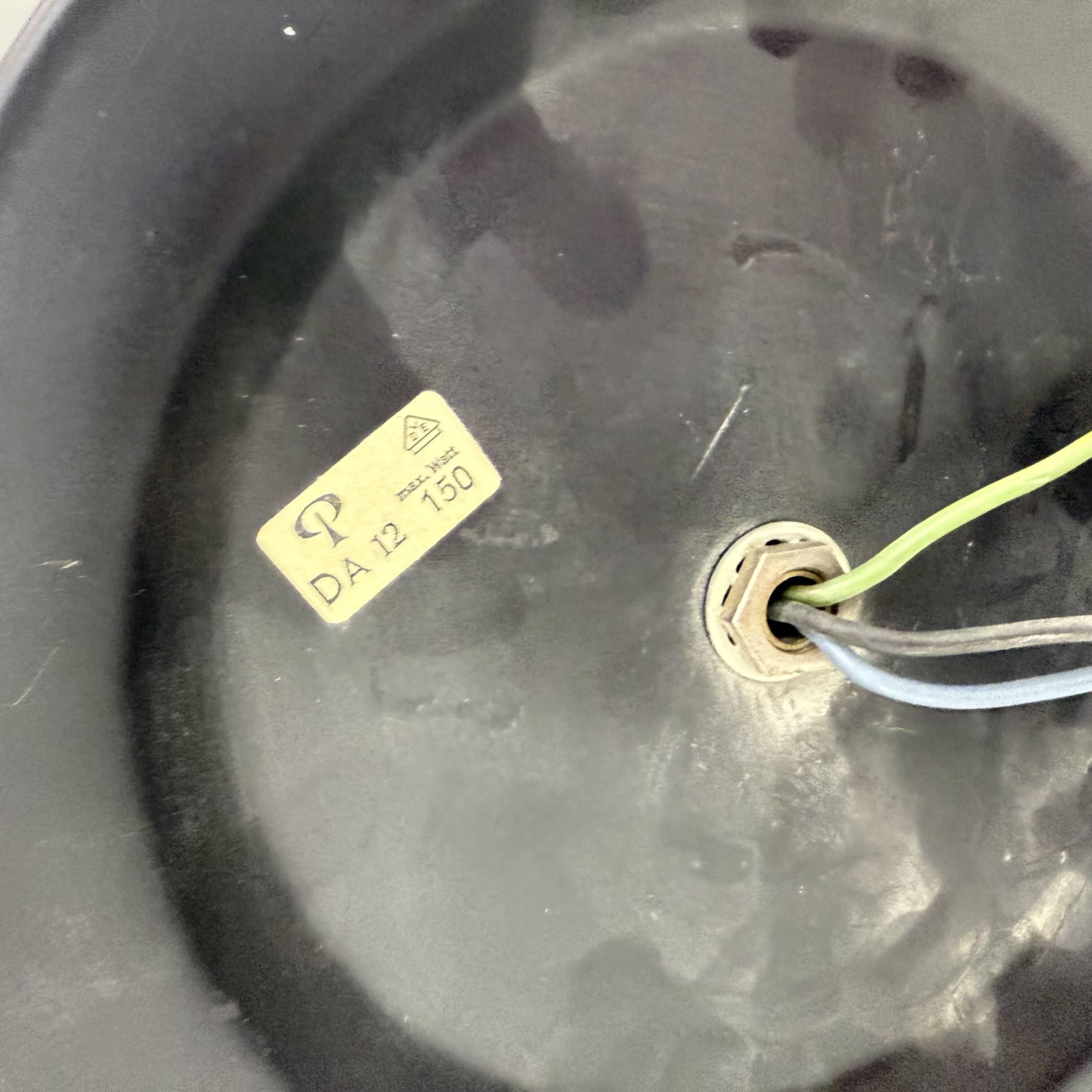 Set of 4 Peil & Putzler Wave milk glass Wall lamp , 1970s