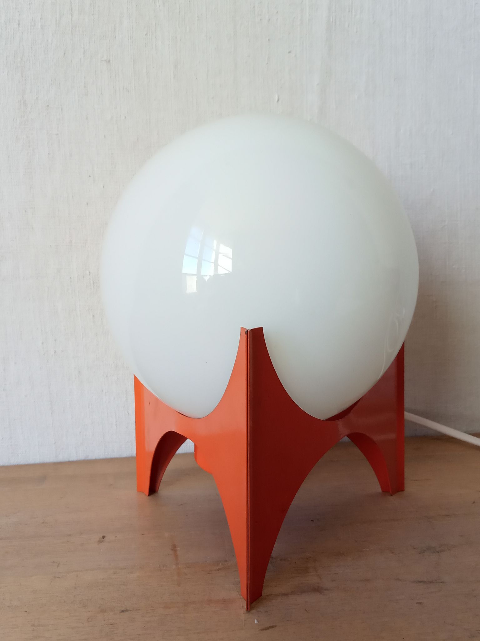 Lampe boule années 60
