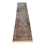 Antique Indian runner rug 301x81