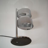 Stainless steel lamp of the 60s - 70s
