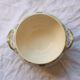 Soup vegetable old French earthenware Sarreguemines U et Cie model Arcole vintage