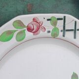 Iron earth dessert plates