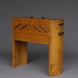 Modernist art deco sewing box. 1930s