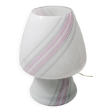 Lampada da tavolo moderna in vetro di Murano, "Incamiciato", 1980
