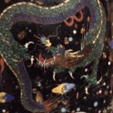 Set 3 vases mapei/emaux cloisonné decorations green dragon / china late eighteenth