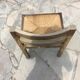 Four straw chairs