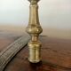 Antique bronze candlestick