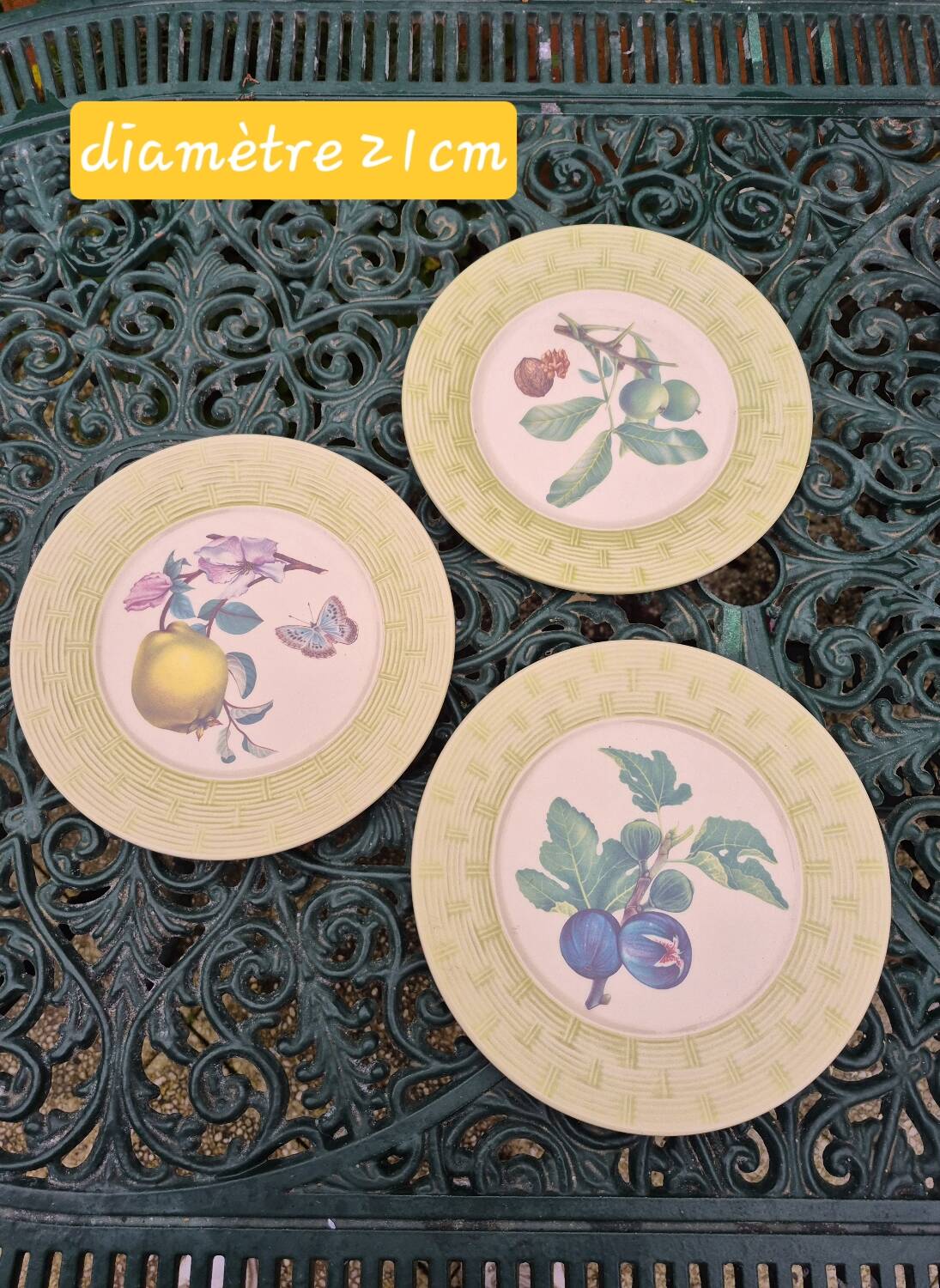 Assiettes vintage
