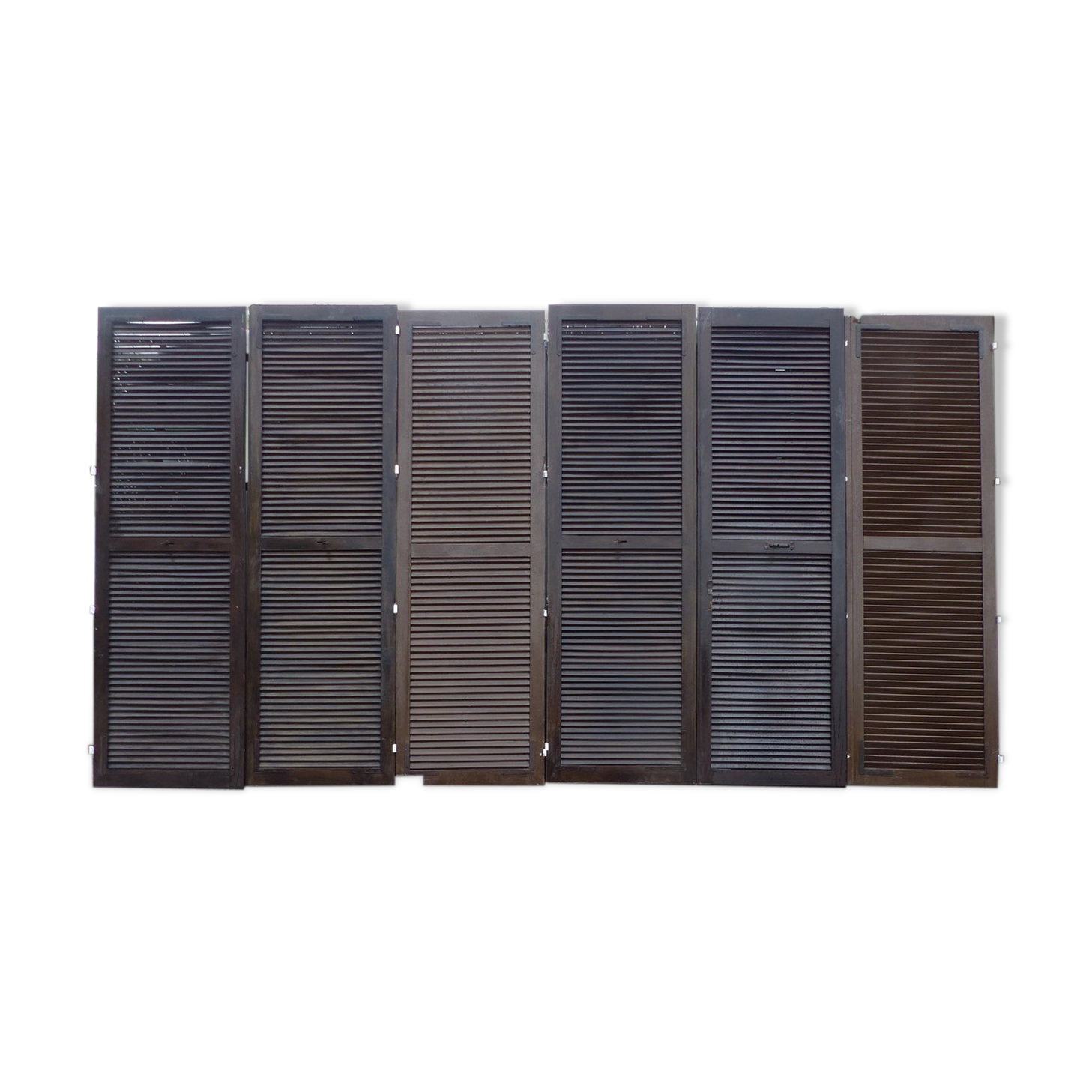 Set of 6 shutters