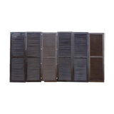 Set of 6 shutters