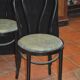 Chaises de bistrot en bois courbé x 4