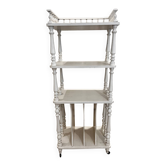 Antique music shelf