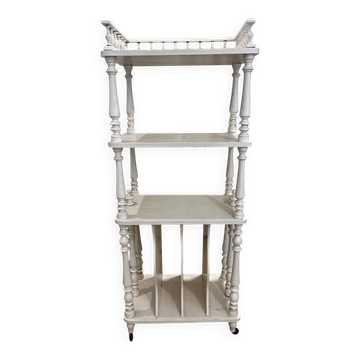 Antique music shelf