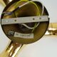 cosack gemini space age CEILING LIGHT - gold-colored - sputnik - 1970s