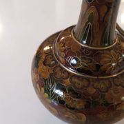 Pied de lampe en email cloisonné