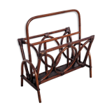 Rattan magazine holder