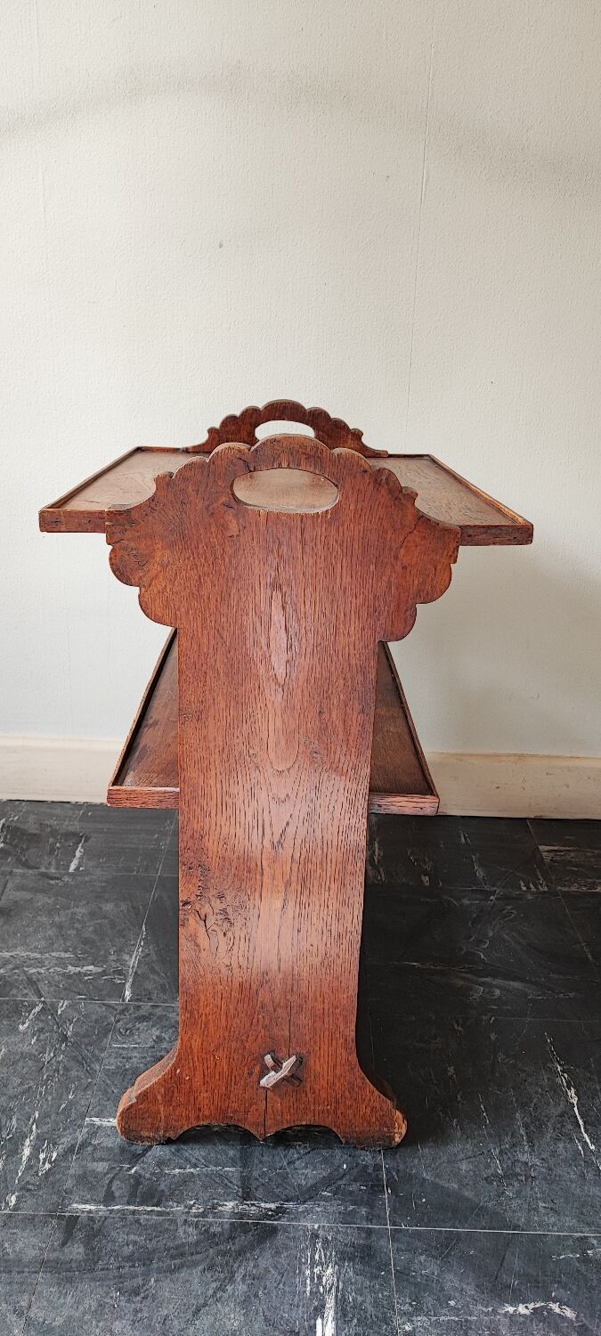 Side table in solid wood