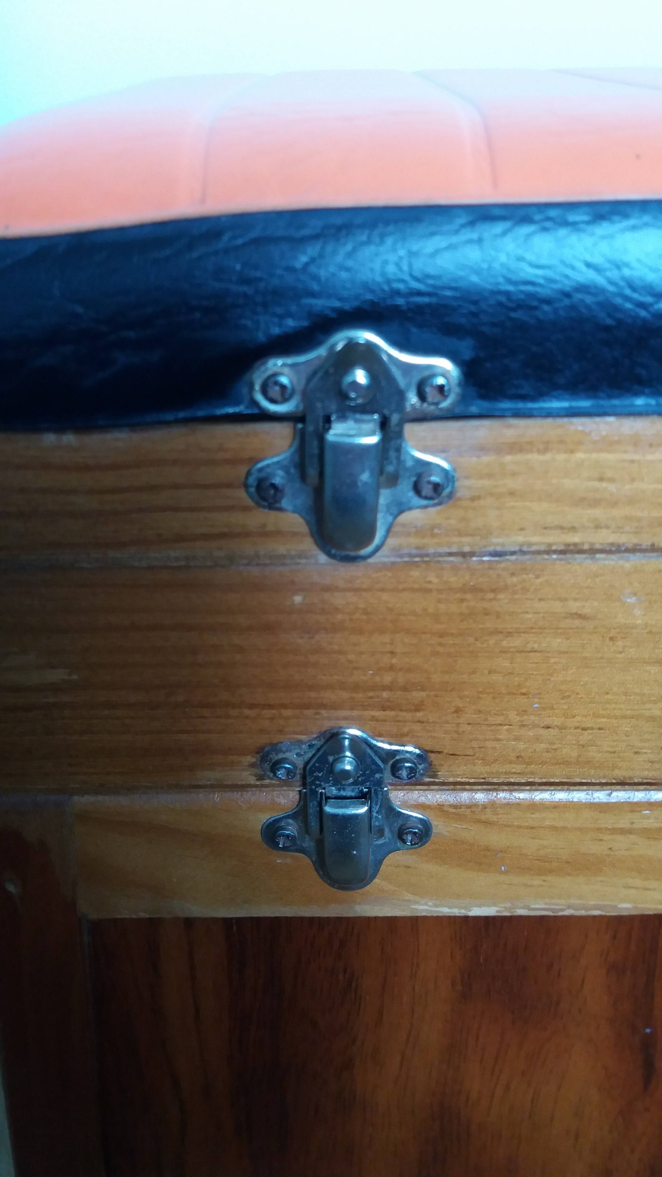 Fisherman's stool storage chest