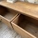 1950s pine workshop furniture 175cm