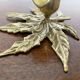 Pair of vintage brass candle holders