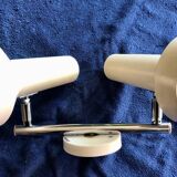 Wall light. Double spotlights, all metal, 1970s