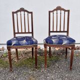 Pair of Louis XVI chairs