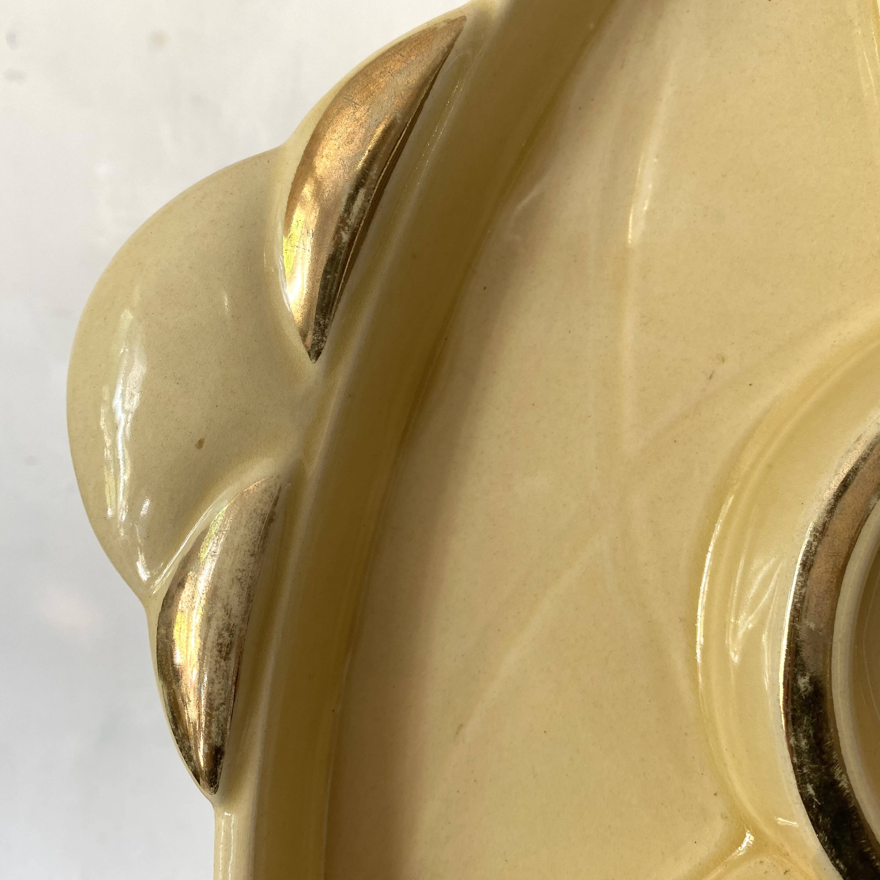 Art Deco table or aperitif serving dish 36 cm