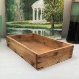 Old wooden box industrial