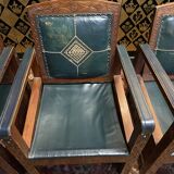 Suite of 4 Syrian style armchairs