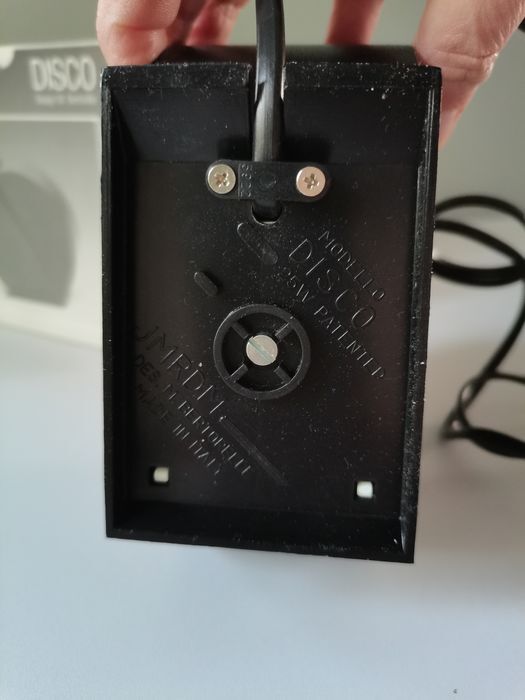 Pair of Italian Disco table lamps by Bertorelle