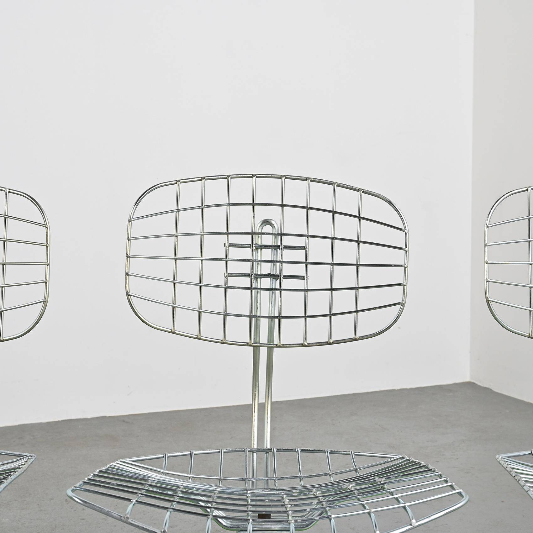Michel Cadestin : Banc Beaubourg à 4 assises 1974