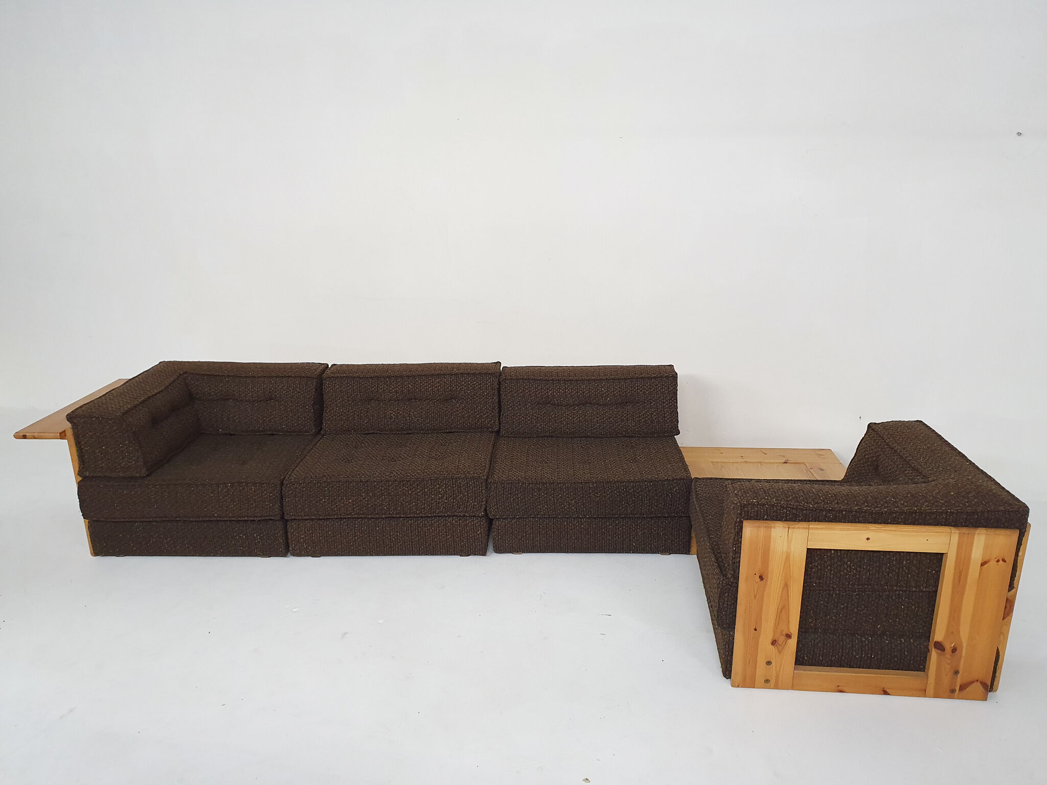 Mid-century modulair sofa by Vilka, Finland 1960's