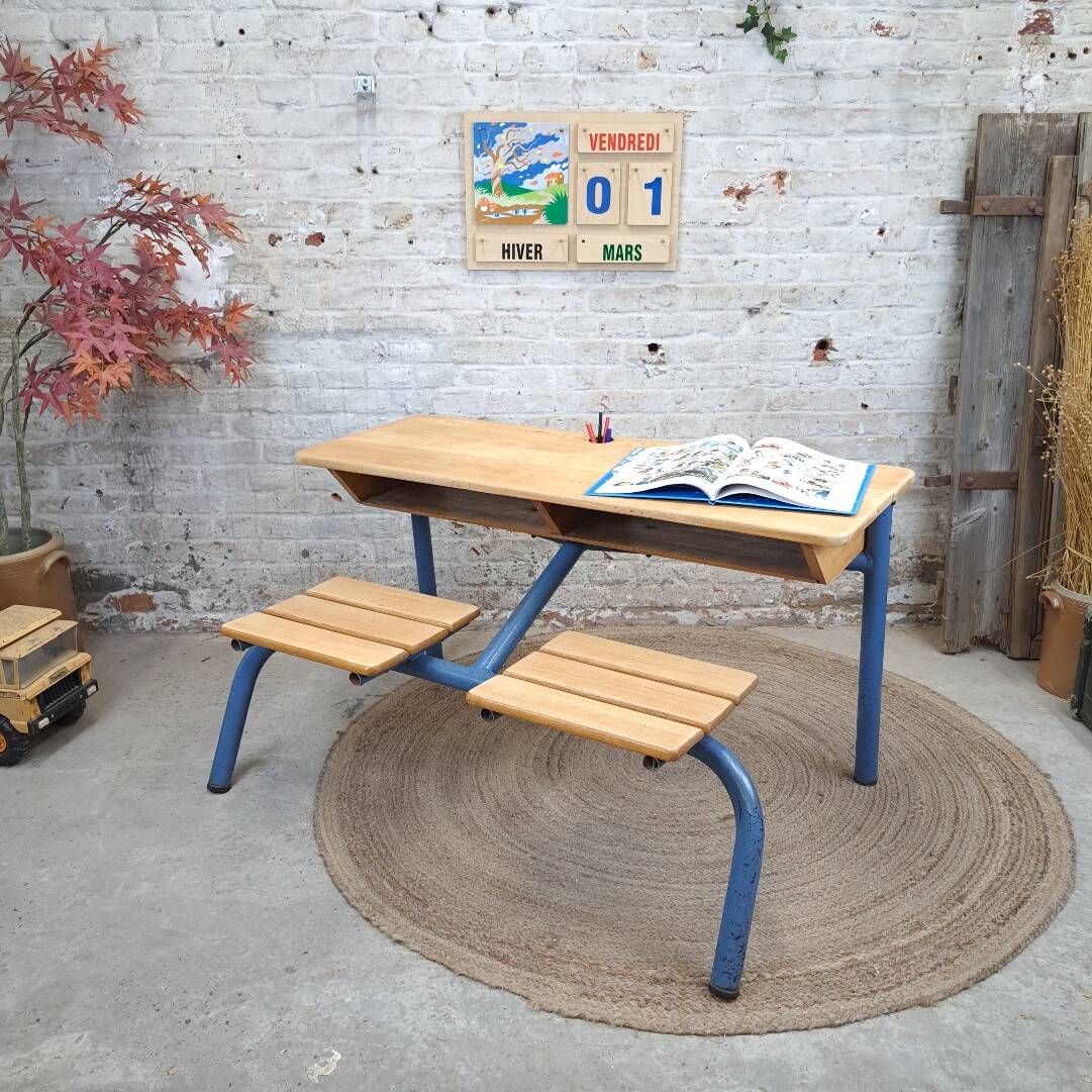 Bureau double ecolier