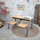 Bureau double ecolier