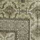 Large Vintage Turkish Carpet Beige Floral 320 x 210 cm