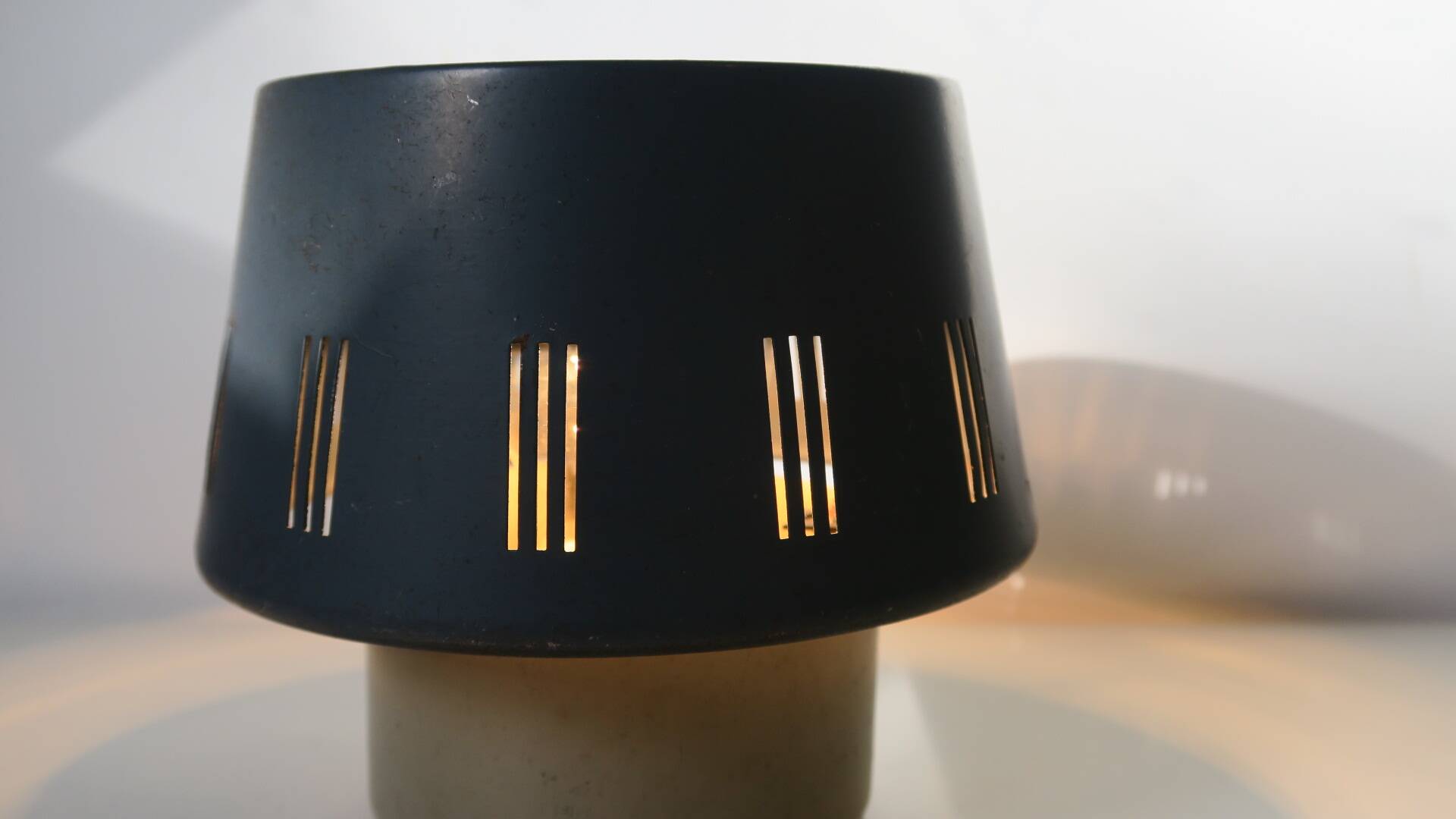 Rare ceiling light by Louis Kalff