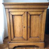 Small solid oak sideboard