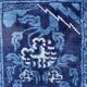 Small handmade old Chinese carpet 70x131 cm