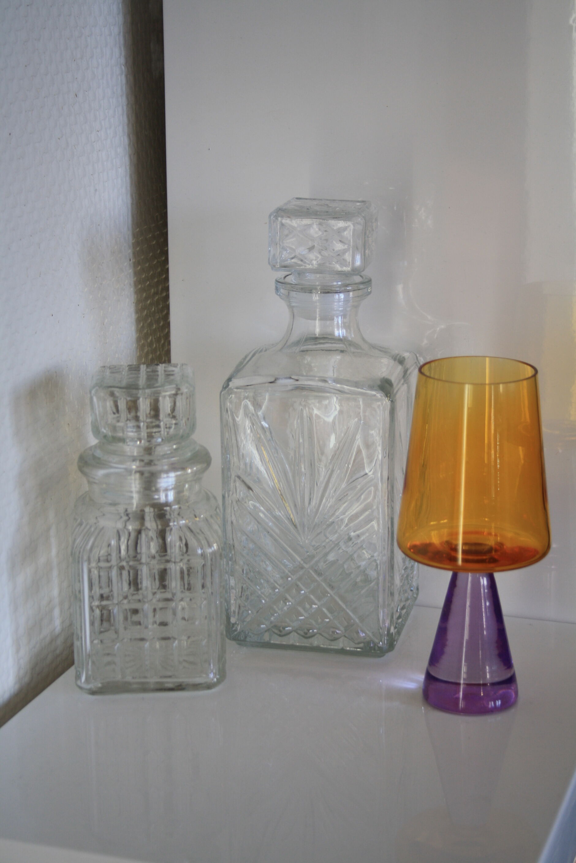 Old  decanters