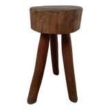 Brutalist tripod stool