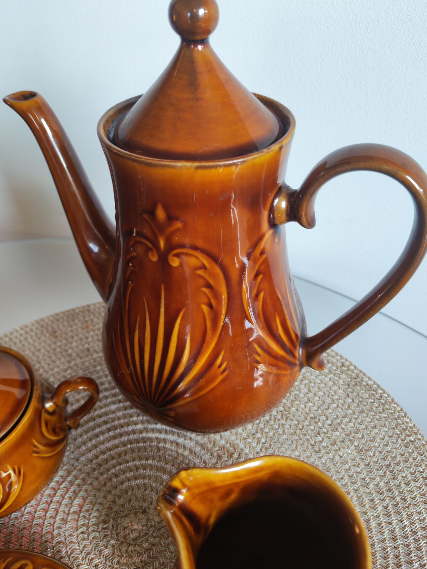 Mid-century coffee service Poland 1960