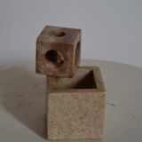 Vintage marble candle holder